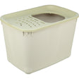 TRIXIE Katzentoilette Hop-In - Dein stylischer & sauberer Katzen-Thron – 38 × 39 × 58 cm