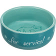 Keramiknapf für Katzen Thanks for Service! – 0,3 l/ø 11 cm