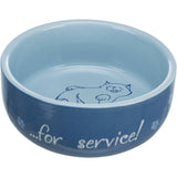 Keramiknapf für Katzen Thanks for Service! – 0,3 l/ø 11 cm