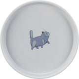 Keramiknapf mit Katzenmotiv