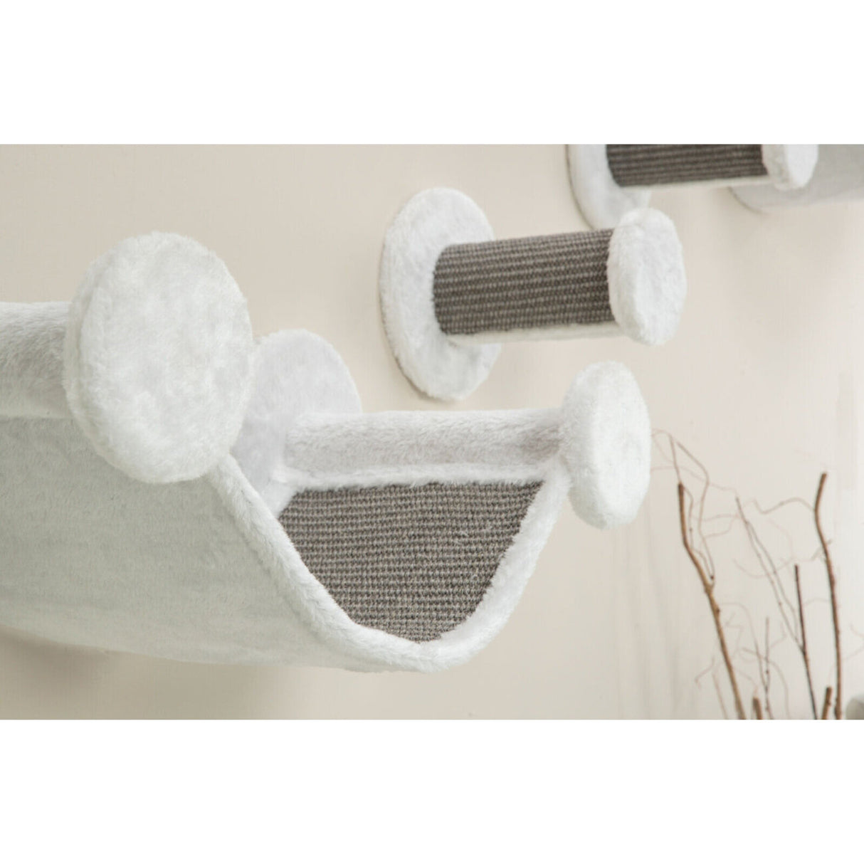 Kletterwand für Katzen, 4-teilig