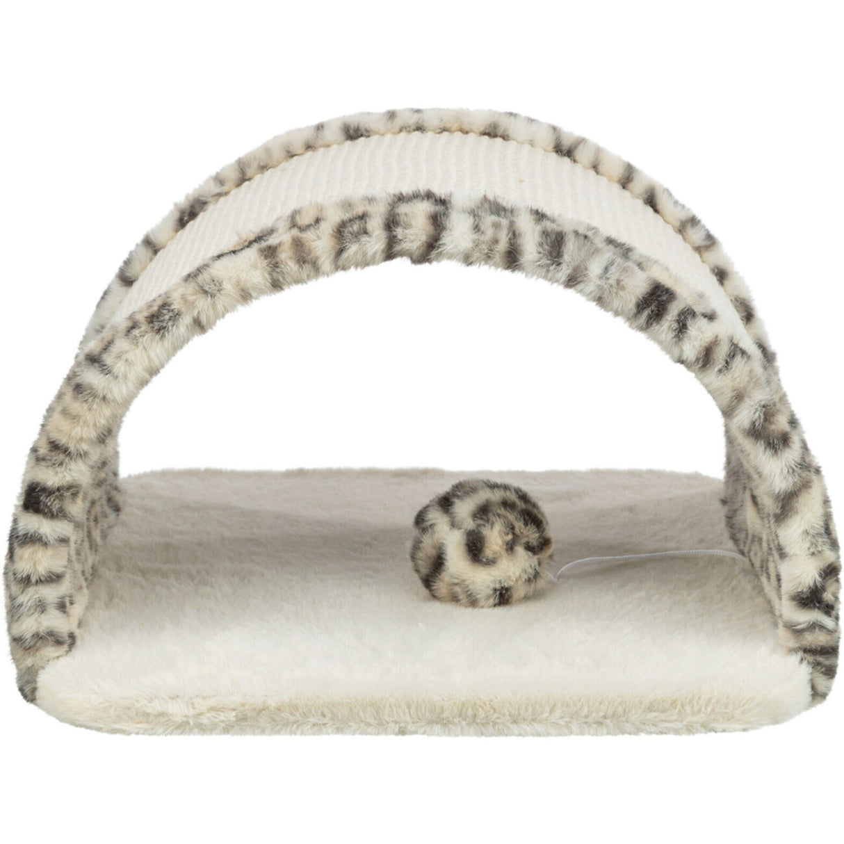 Kratzbrücke Leo – 25 cm, creme