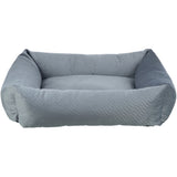 Kuschelbett für Haustiere Alena eckig mit Samtbezug