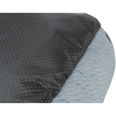 Kuschelbett für Haustiere Alena eckig mit Samtbezug