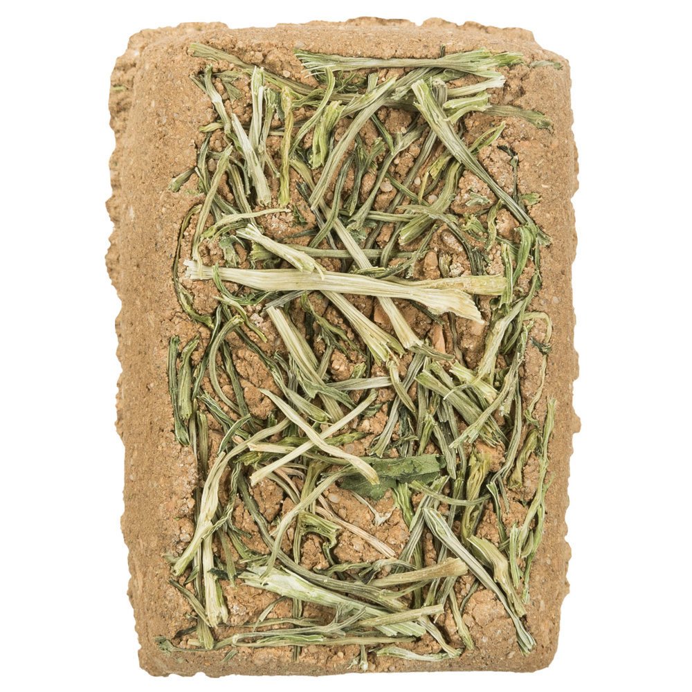Lehmstein zum Nagen – 100 g, mit Petersilie