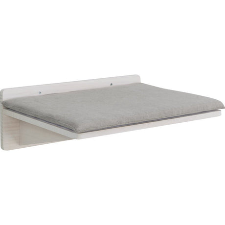 Liegeplatte zur Wandmontage – 50 × 36,5 × 17,5 cm, weiß