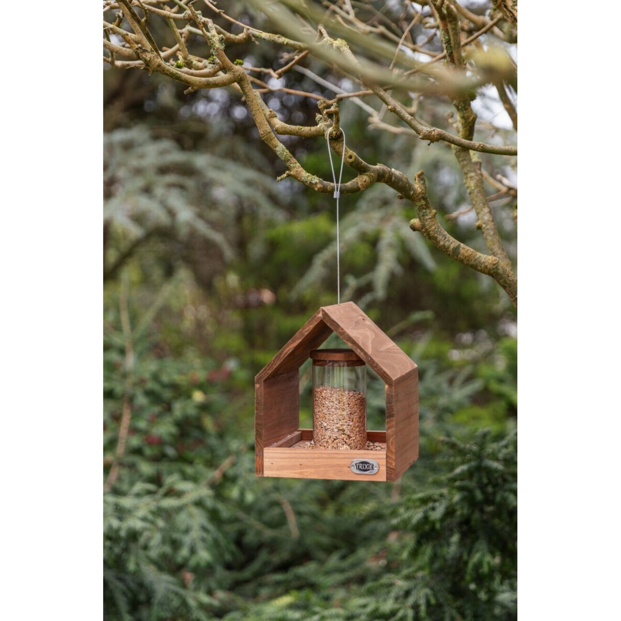 natura Vogelfutterhaus zum Aufhängen & Silo