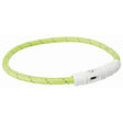Trixie Hunde Leuchtring Nylon USB