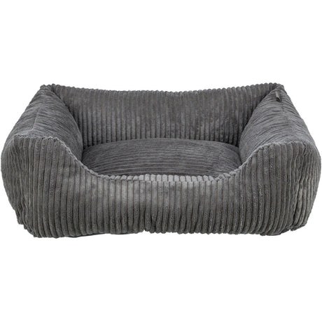 Orthopädisches Hundebett Vitalbett Jonna aus Cordplüsch
