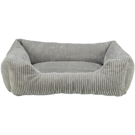 Orthopädisches Hundebett Vitalbett Jonna aus Cordplüsch