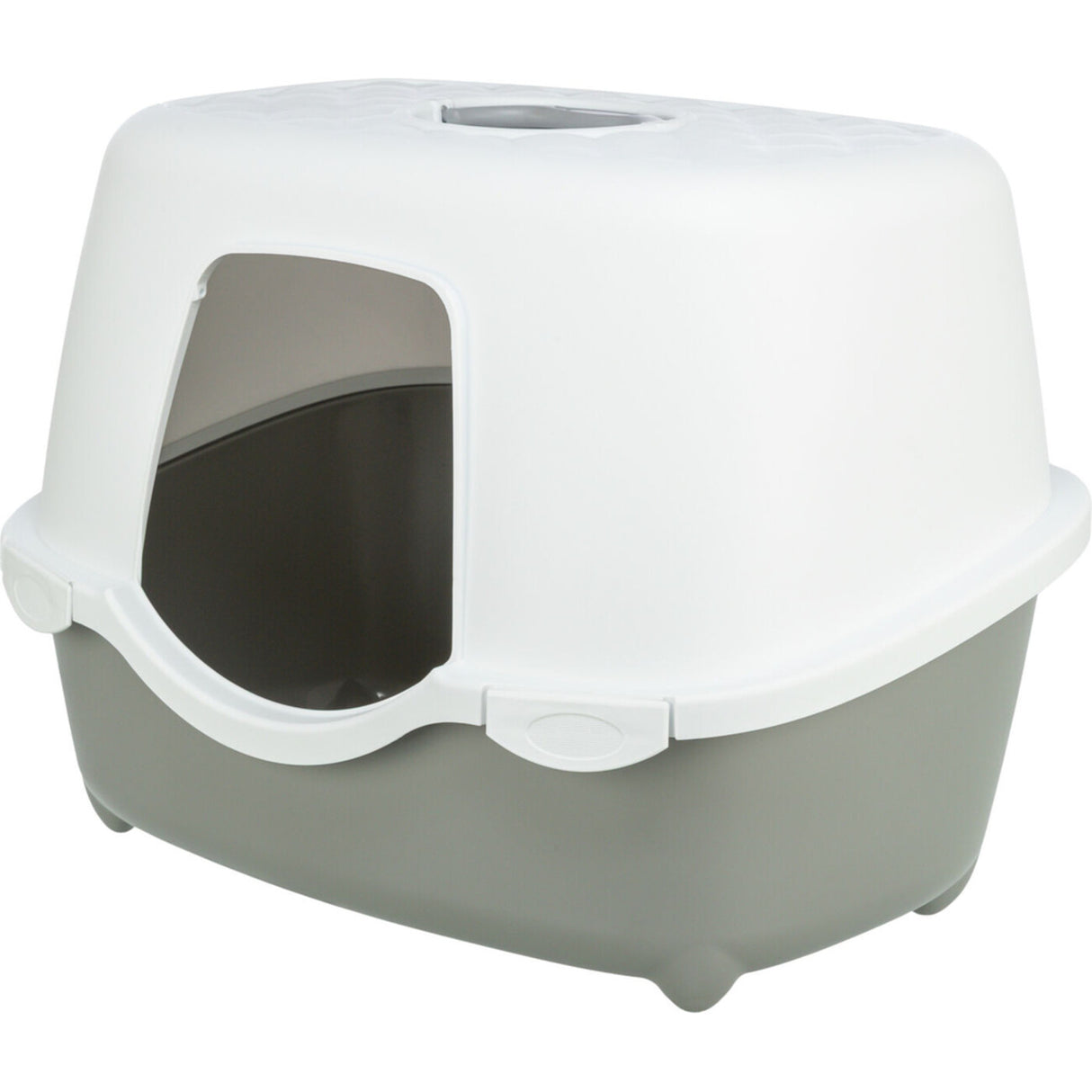 TRIXIE Outdoor Katzentoilette Davio Top – Die perfekte Oase für deinen Freigänger – 56 × 39 × 39 cm