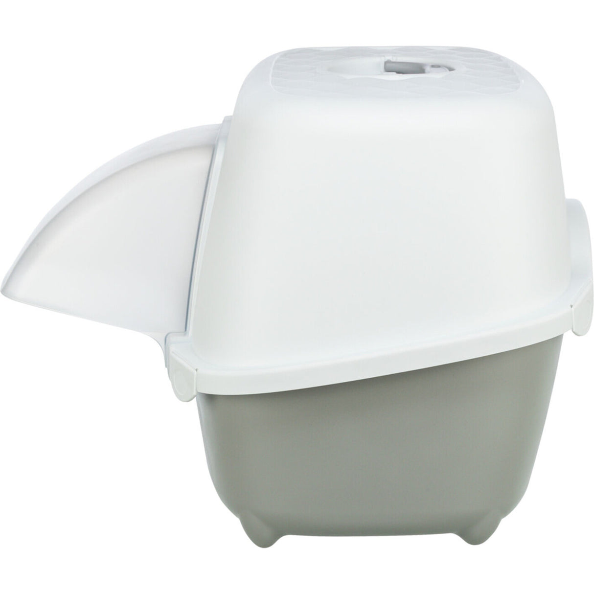 TRIXIE Outdoor Katzentoilette Davio Top – Die perfekte Oase für deinen Freigänger – 56 × 39 × 39 cm