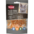 Premio Cubes mit Hühnerbrust & Garnelen, Katzensnack – 50 g