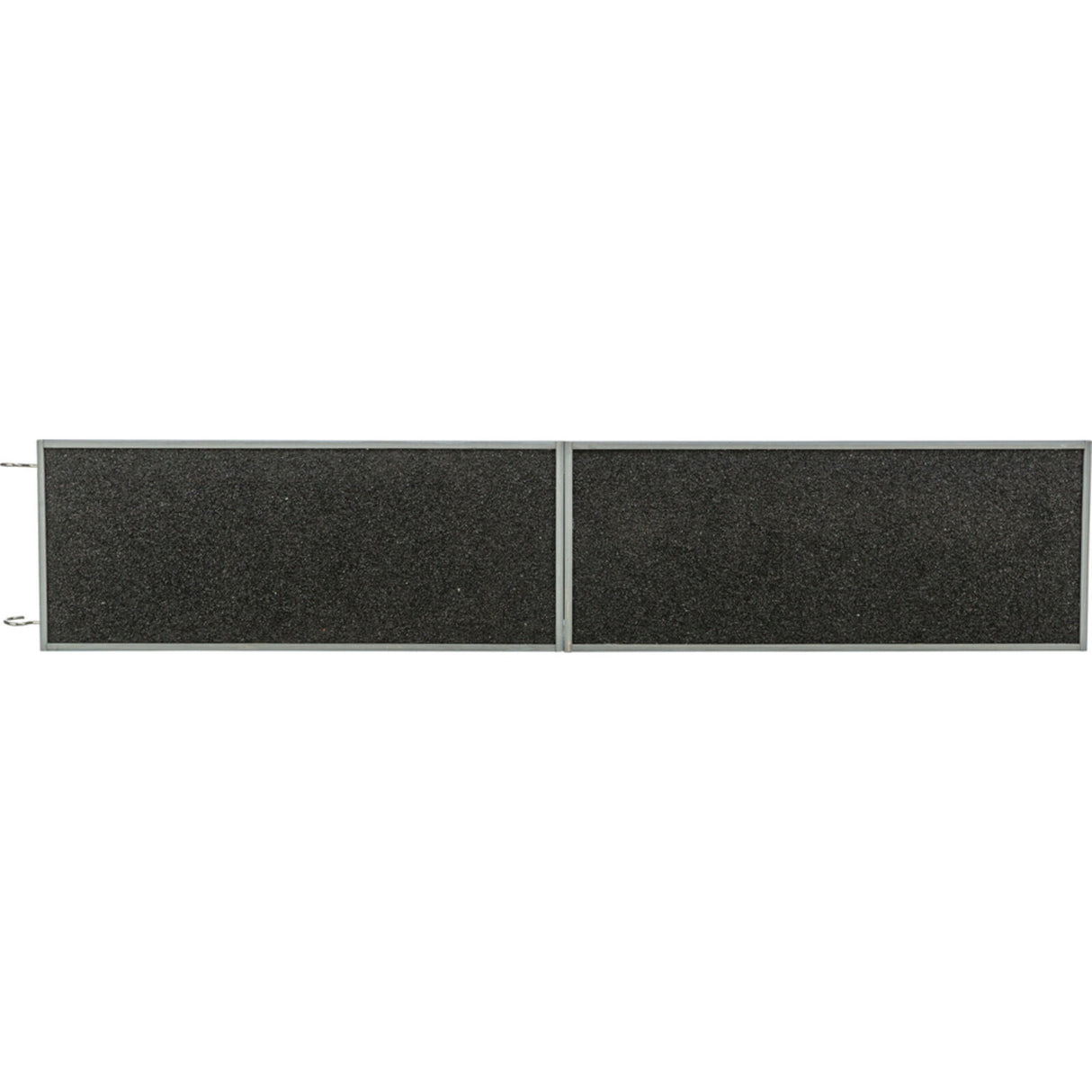 TRIXIE Rampe für Kleintiere – Bequemer Zugang zu Stall & Gehege – 20 × 50 cm, grau