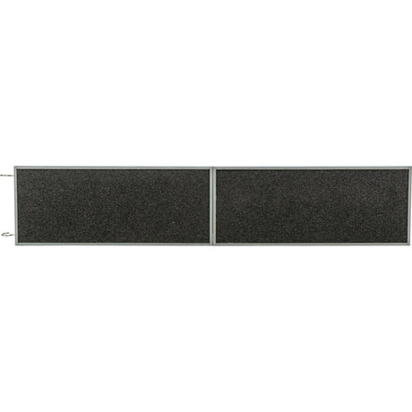TRIXIE Rampe für Kleintiere – Bequemer Zugang zu Stall & Gehege – 20 × 50 cm, grau