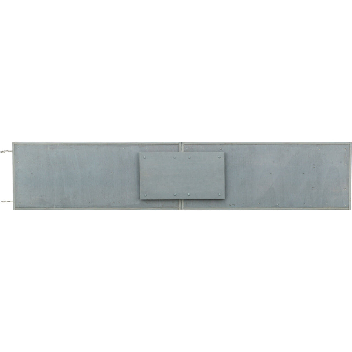 TRIXIE Rampe für Kleintiere – Bequemer Zugang zu Stall & Gehege – 20 × 50 cm, grau