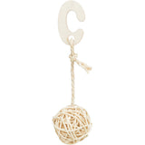 Rattanbälle mit Glöckchen