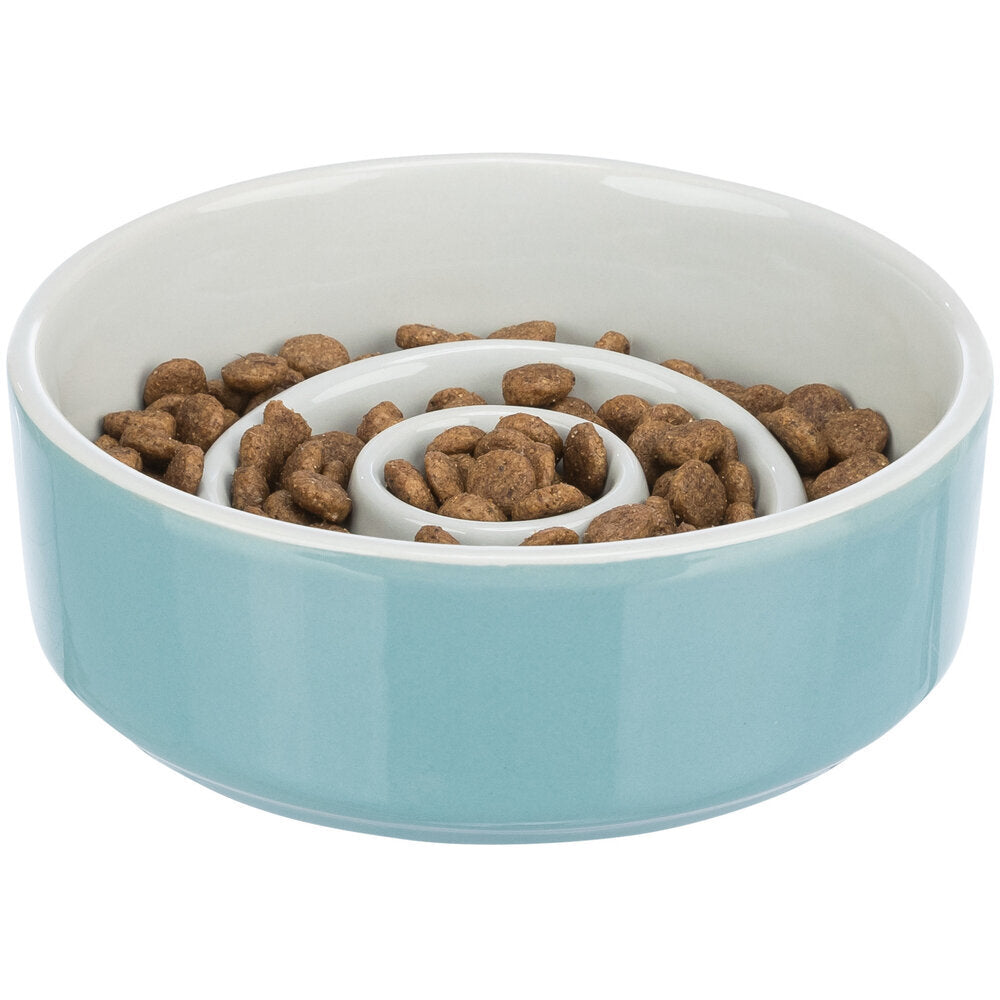 Slow Feeding Keramiknapf für Hunde