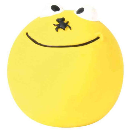 Smiley Hundeball aus Latex