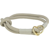Soft Rope Zug Stopp Hundehalsband stufenlos verstellbar