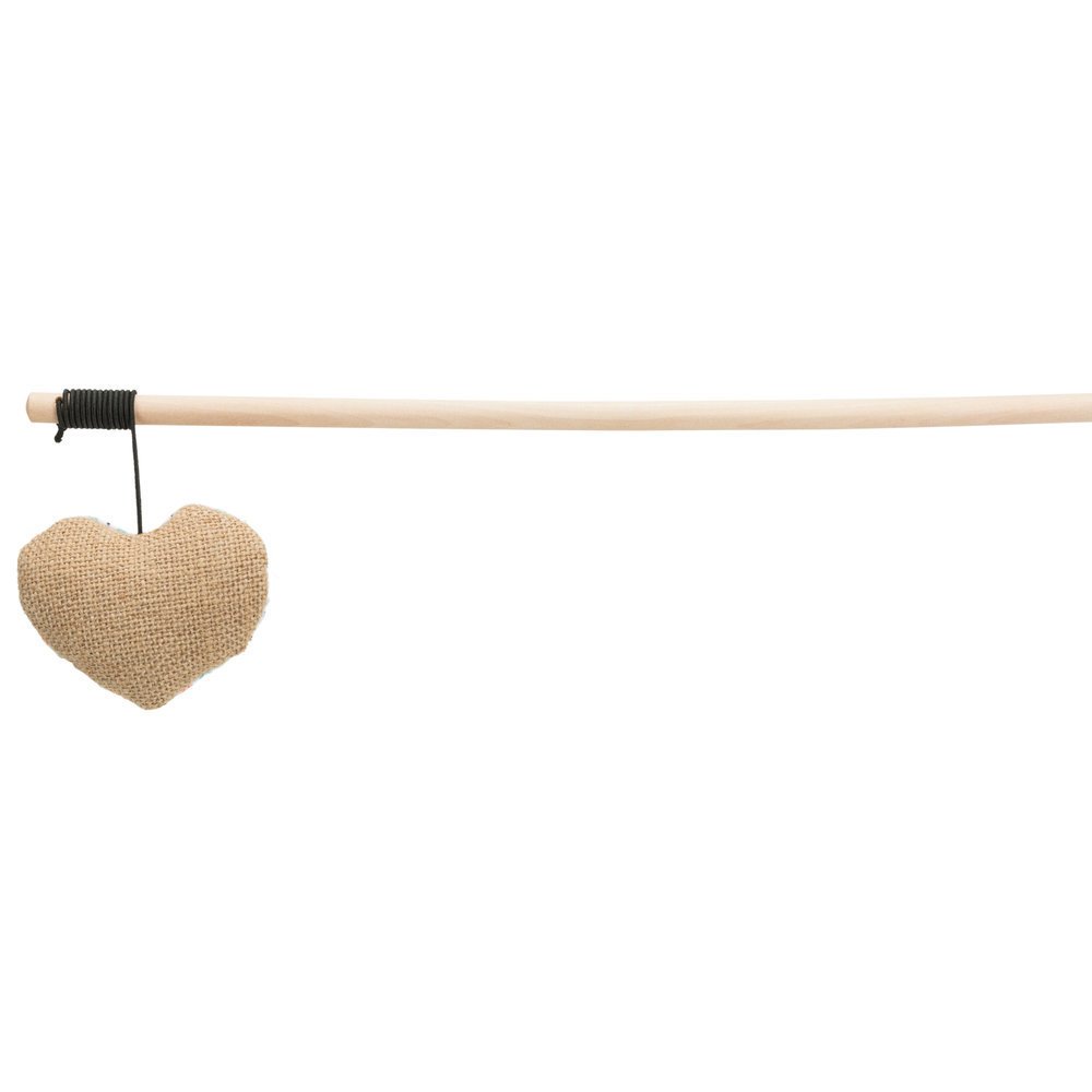 Trixie Spielangel aus Jute – Herz