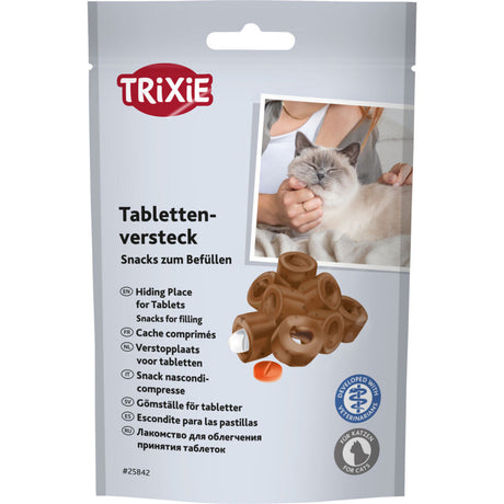 TRIXIE Tablettenversteck für Katzen – Stressfreie Medikamentengabe – 50 g