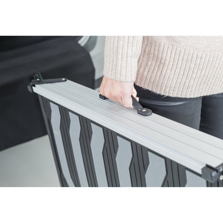 ausziehbare Aluminium Autorampe für Hunde