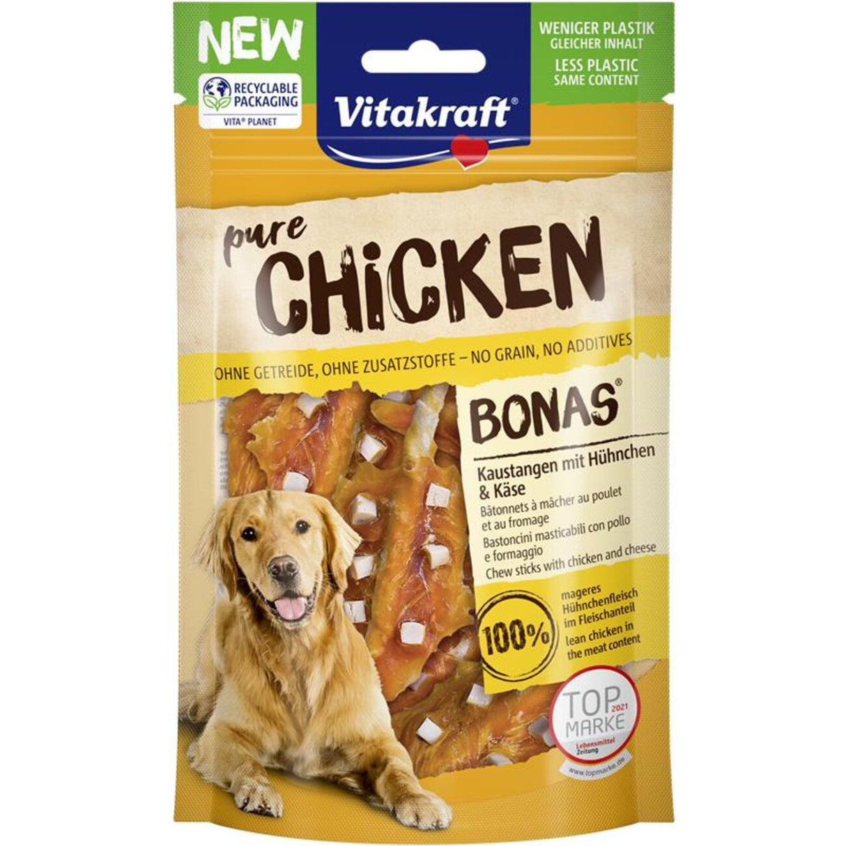Vitakraft Chicken Bonas Kaustangen für Hunde
