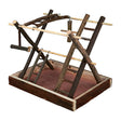 Vogelspielplatz aus Holz mit Leitern