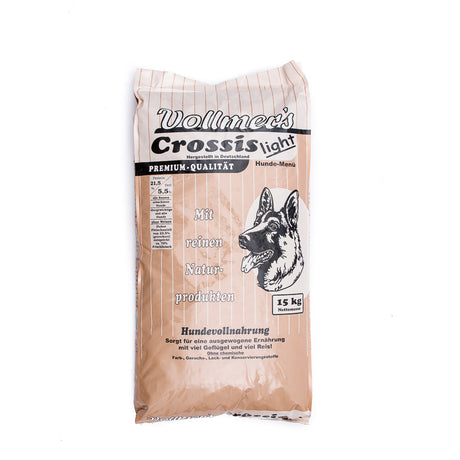 Vollmer's Crossis light Hundefutter – 15kg