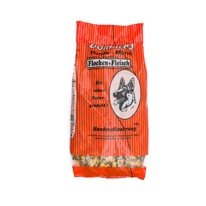 Vollmers Flocken & Fleisch Hundefutter – 5kg