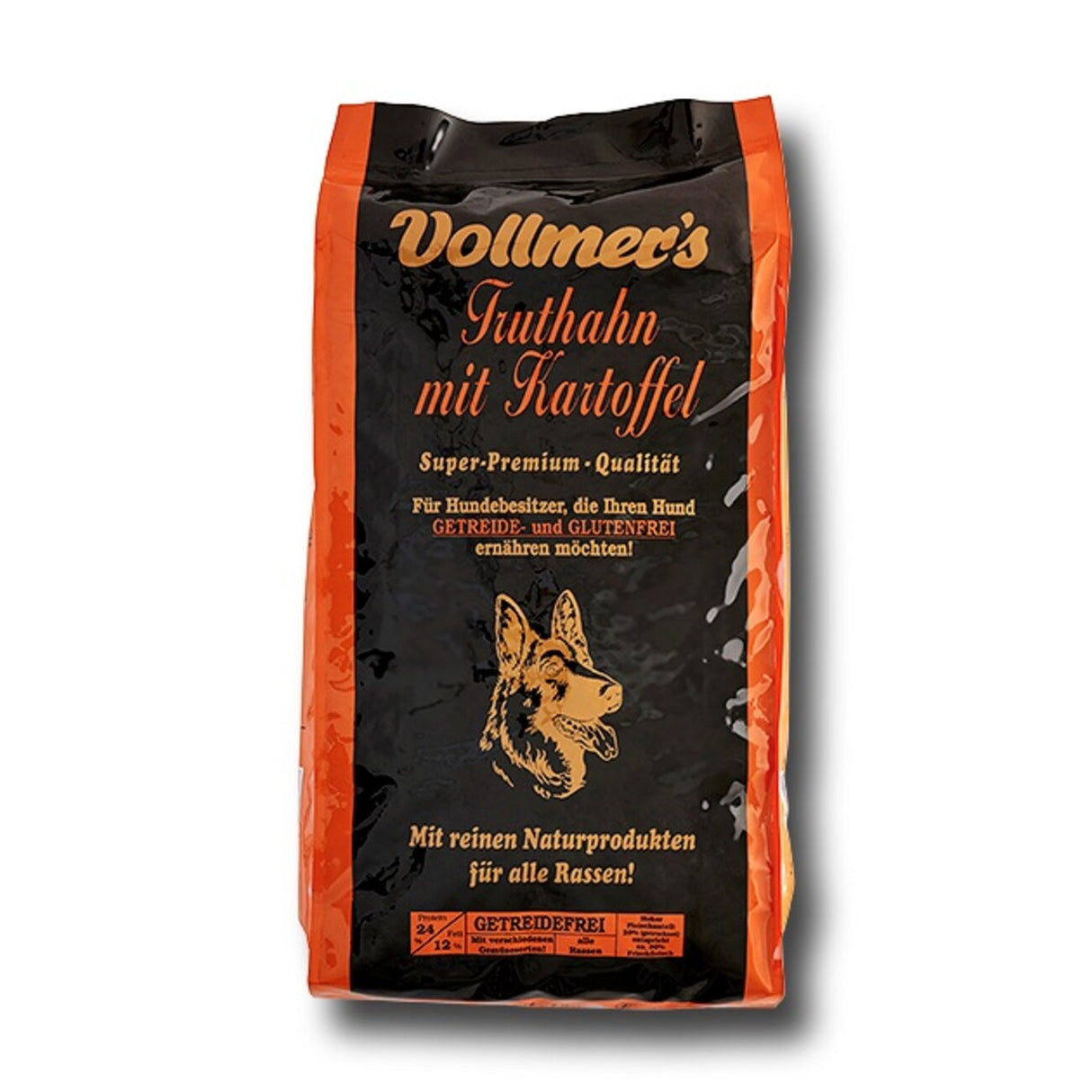 Vollmers Truthahn mit Kartoffel Hundefutter