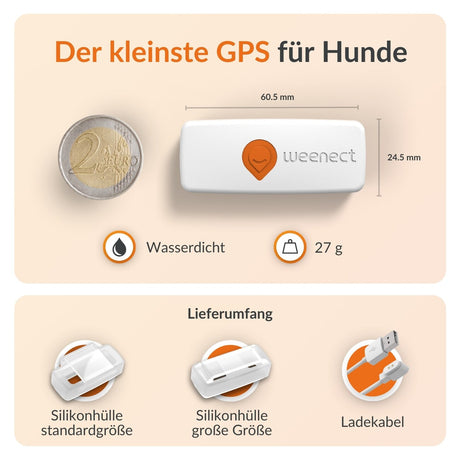 XS GPS Tracker für Hunde mit Lebenslanger Garantie