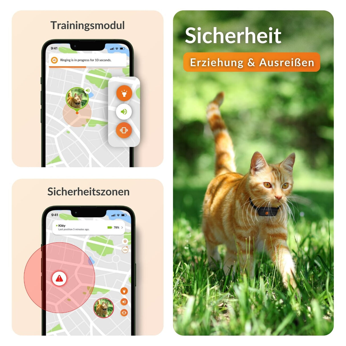 XS GPS Tracker für Katzen mit Lebenslanger Garantie