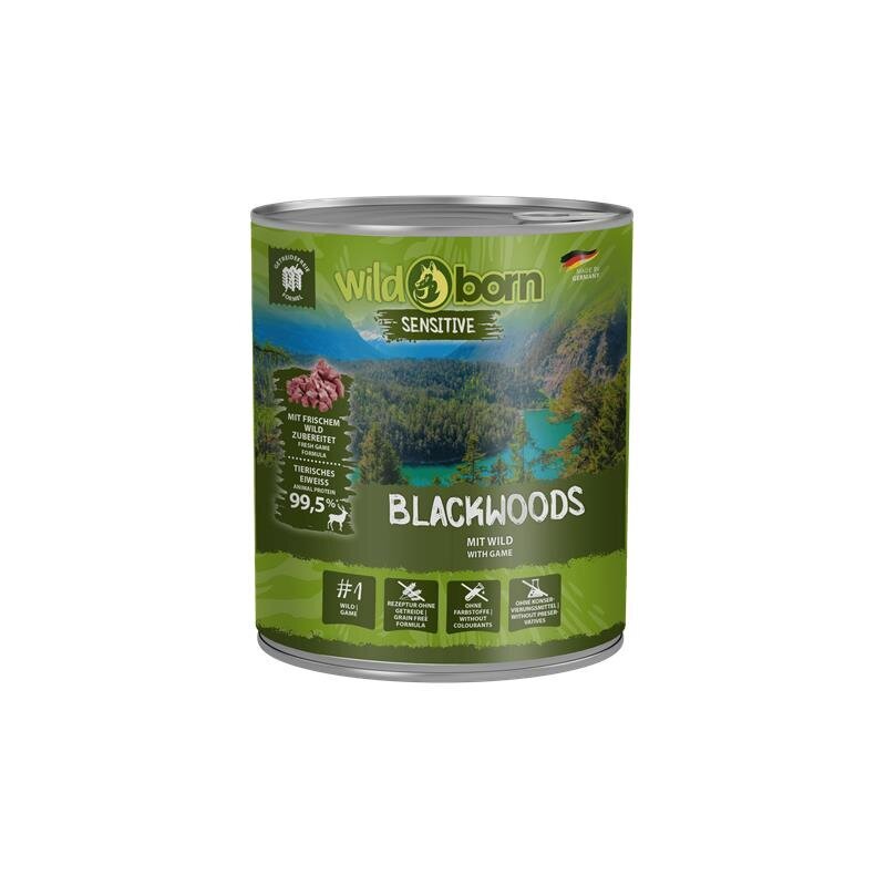 Dose Blackwoods mit Wild