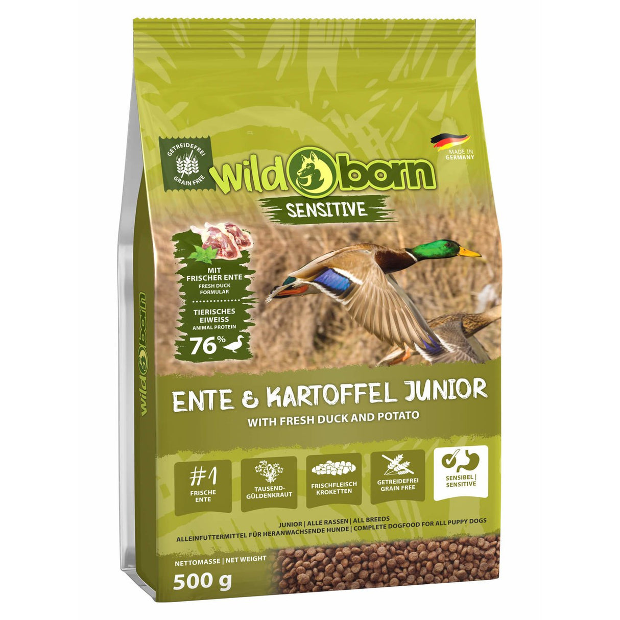Sensitive Junior Ente und Kartoffel – 500 g
