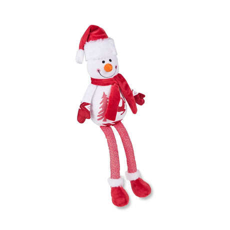 Christmas Hundespielzeug Plüsch – Schneemann