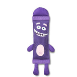 Funny Monster Hunde Dummy aus Feuerwehrschlauch – 31x13x3 cm, lila