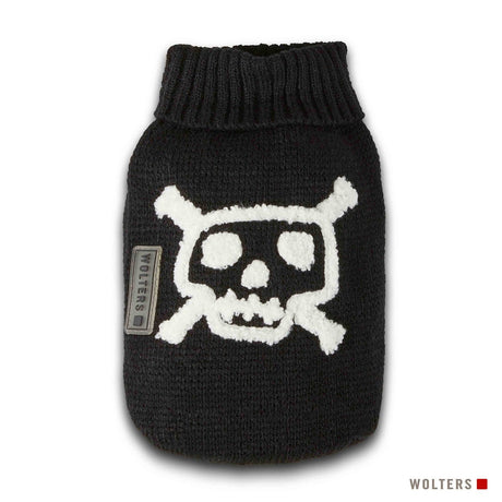 Hunde Strickpullover Totenkopf