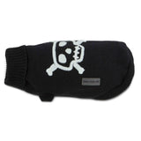 Hunde Strickpullover Totenkopf
