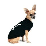 Hunde Strickpullover Totenkopf