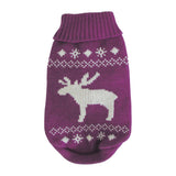 Wolters Strickpullover Elch für Mops & Co