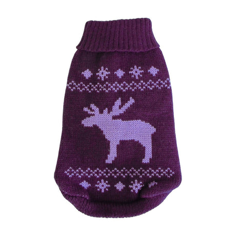 Wolters Strickpullover Elch für Mops & Co