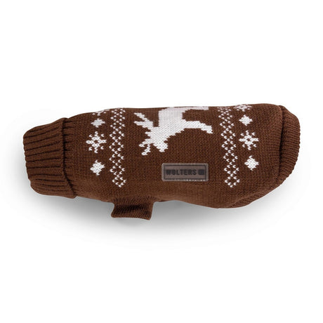 Wolters Strickpullover Elch für Mops & Co