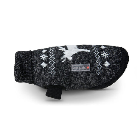 Strickpullover Elch mit Glitzer