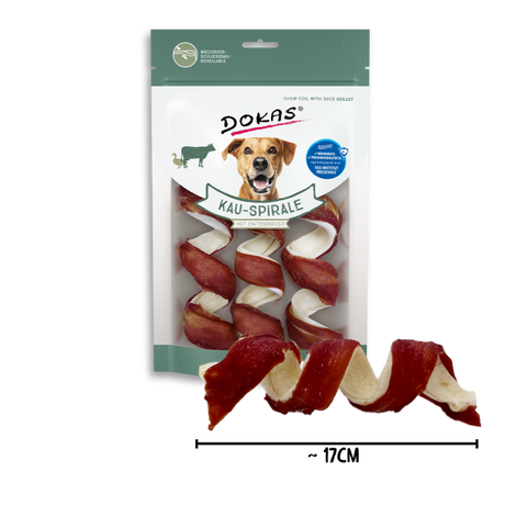 Hunde Snack Kauspirale