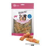 Dokas Hundesnack Hühnerbrust Kaurolle