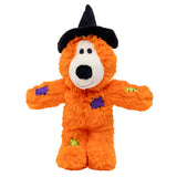 KONG Halloween Wild Knots Hexenbär – Hundespielzeug mit Knotenseil Größe S/M
