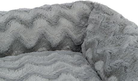TRIXIE Hundebett Vital Loki – Orthopädisch mit Memory Foam 100 × 70 cm grau
