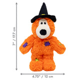 KONG Halloween Wild Knots Hexenbär – Hundespielzeug mit Knotenseil Größe S/M
